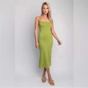 Resa Kiele Tank Dress - Green XS